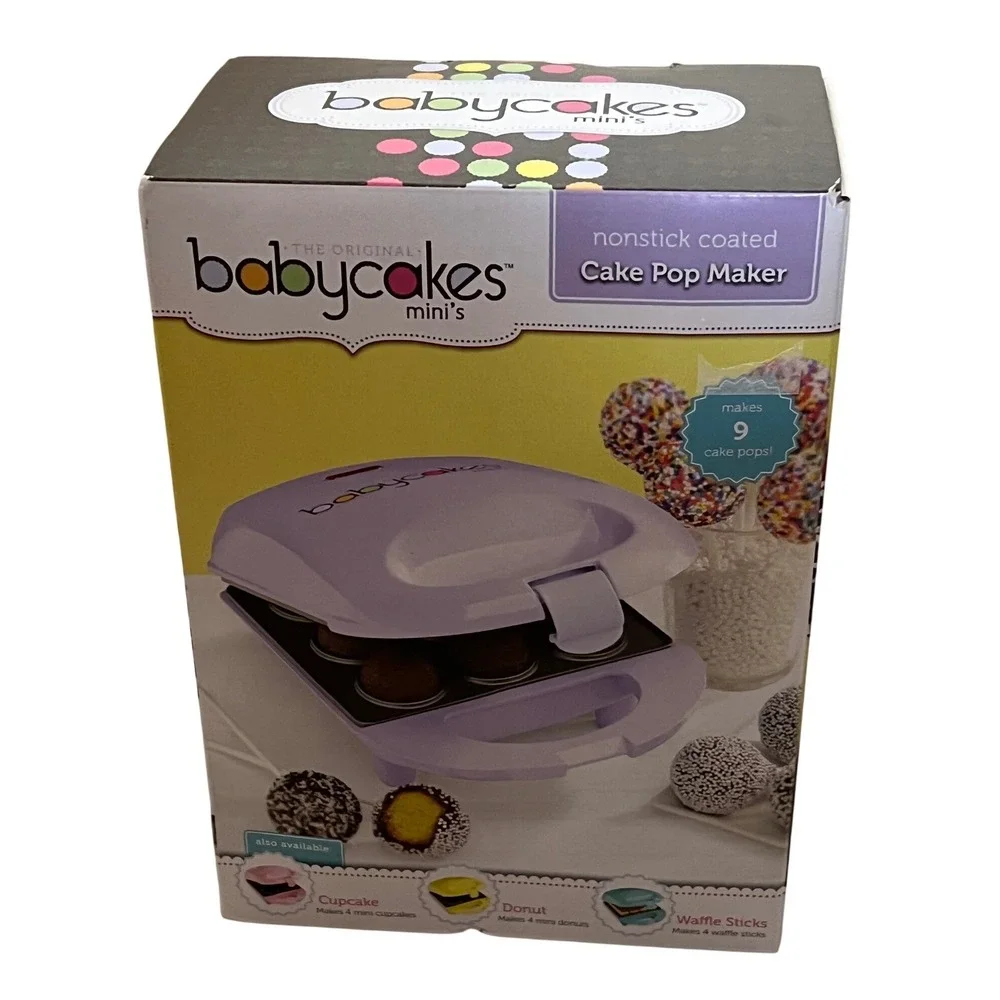 Babycakes‎ Mini Nonstick Cake Pop Maker Makes 9 Cake Pops